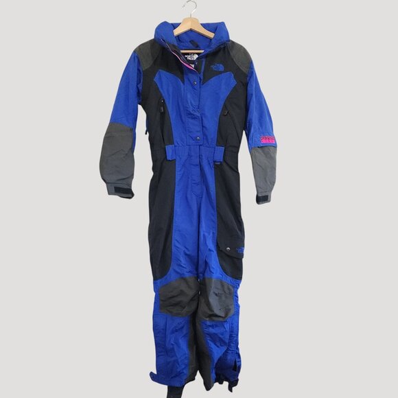 Vintage The North Face Women's One Piece Ski Snow Suit Size 6